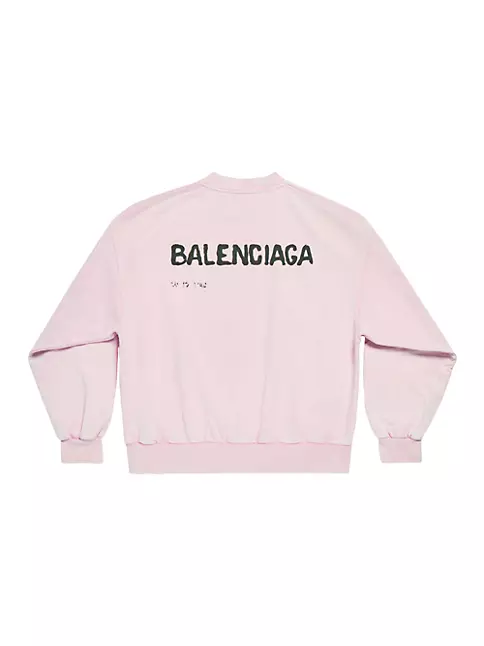Balenciaga High Summer Script Sweatshirt