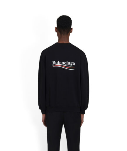 Balenciaga Print Logo Sweatshirt Back