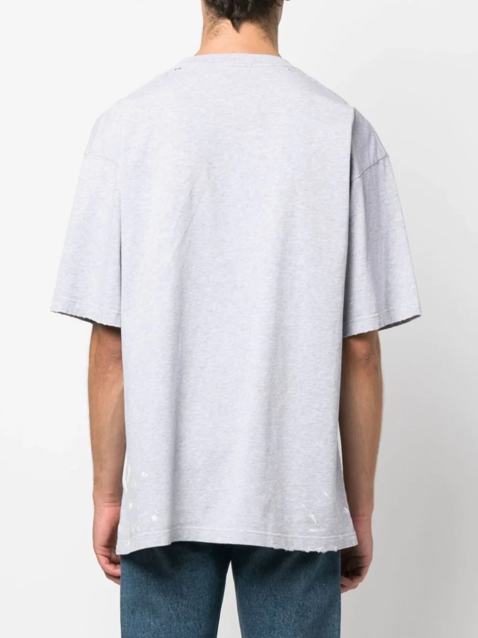 Balenciaga Graphic Logo Print T shirt Back